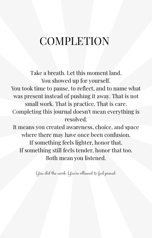 Feel It All - eJournal